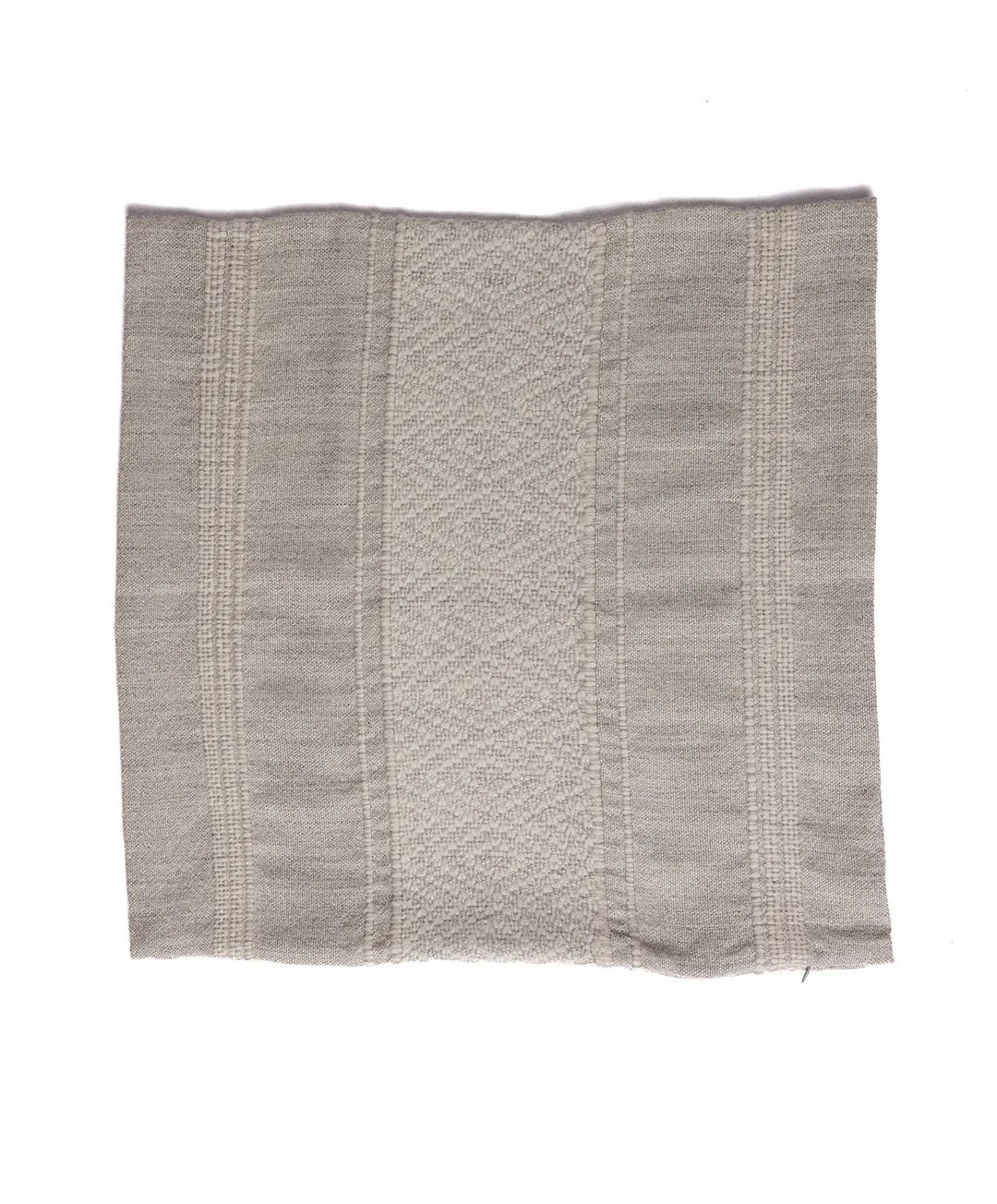Miska Collection - Handloomed Alpaca Pillow - Gray & Ivory Cloudhaven - Wholesale