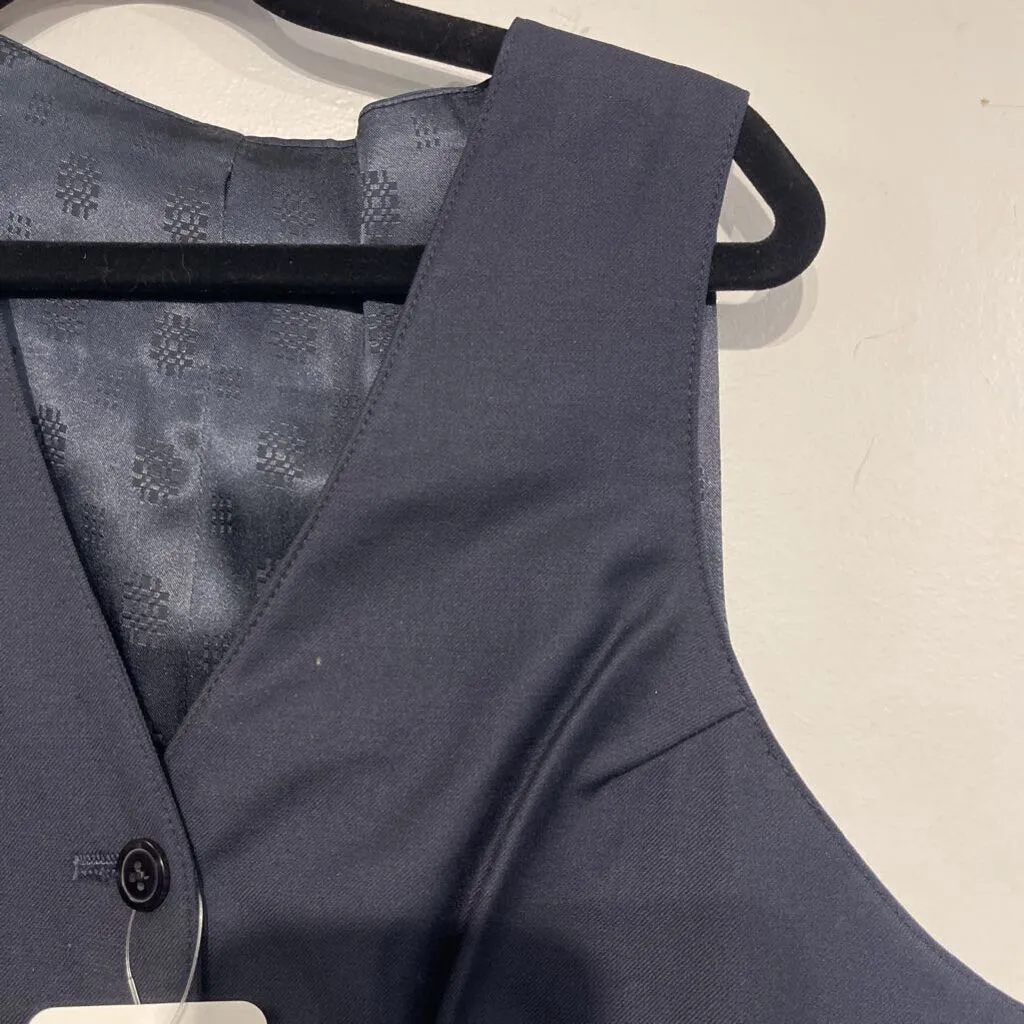 navy vest
