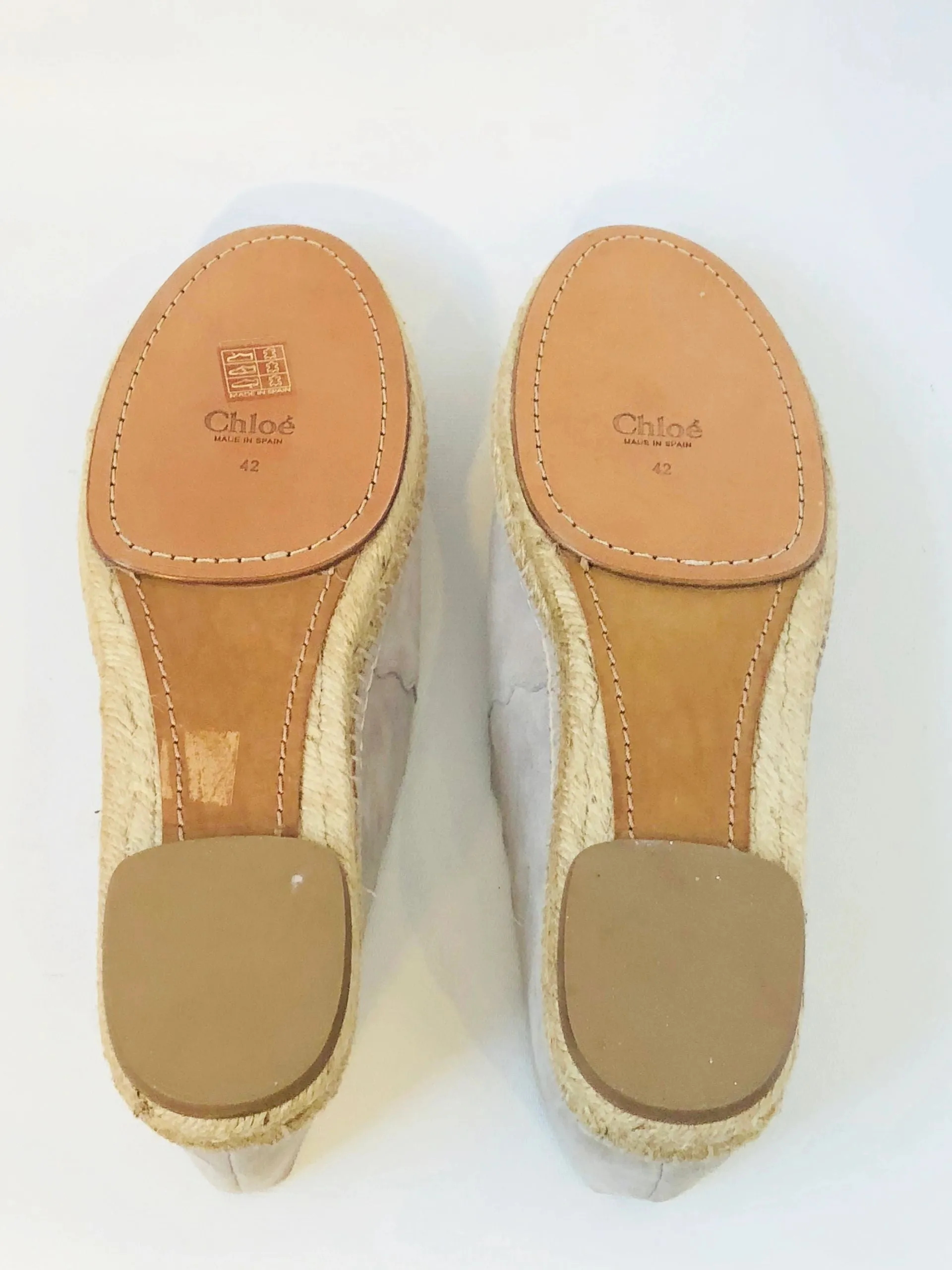NEW Chloe Lauren Espadrille Size 42 It (12 Us)