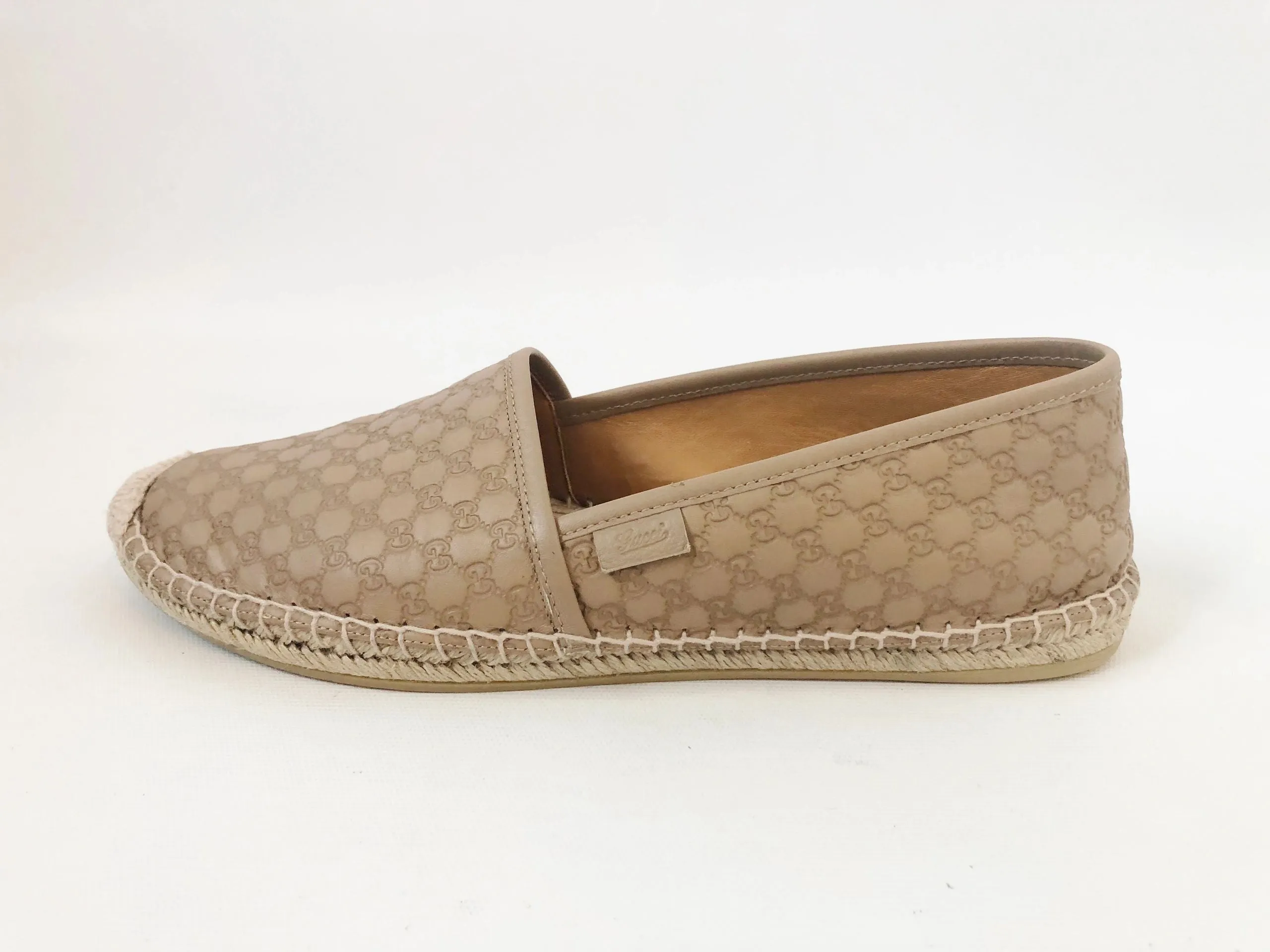NEW Gucci Leather Espadrille Size 40 It (10 Us)