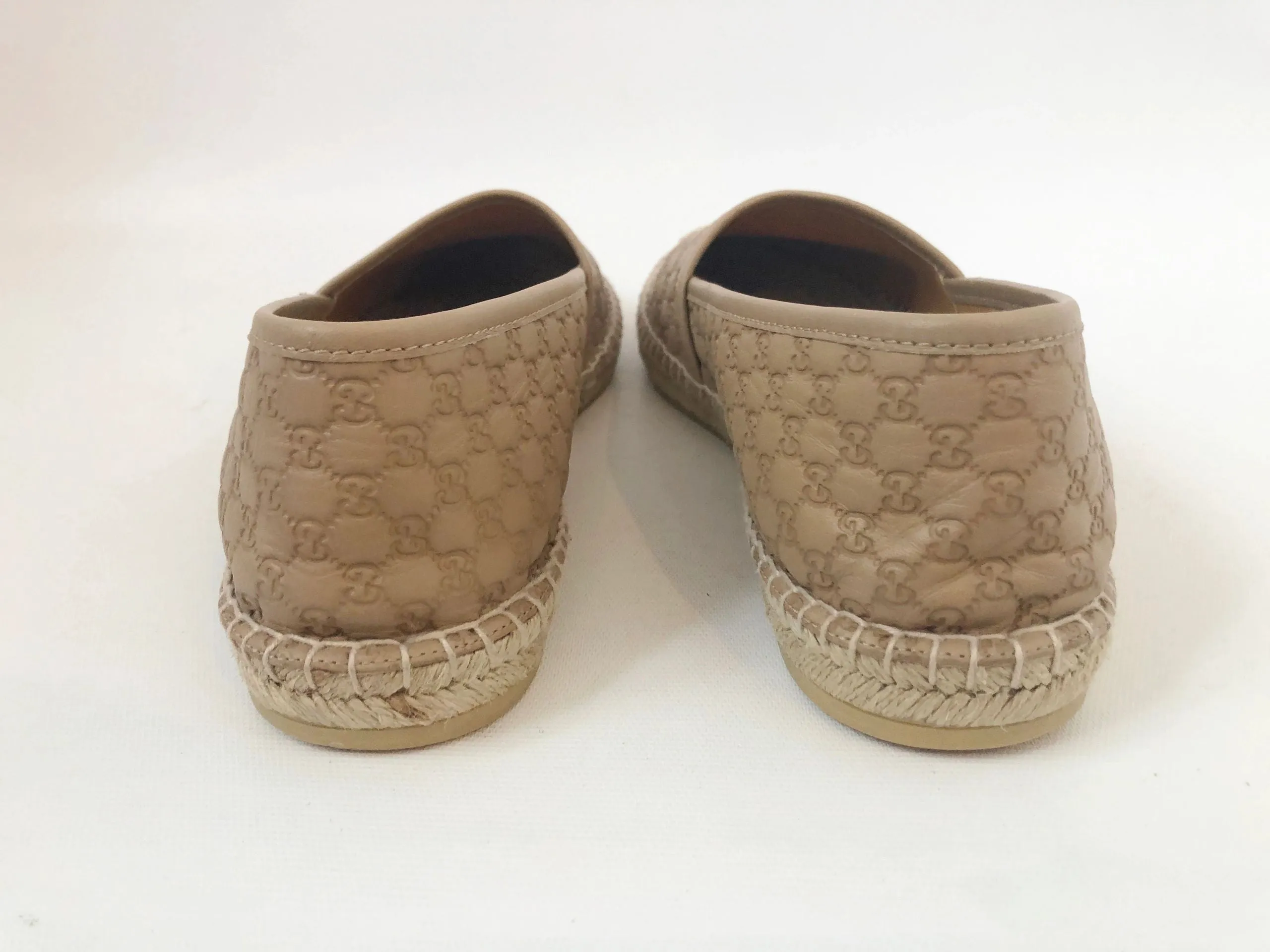 NEW Gucci Leather Espadrille Size 40 It (10 Us)