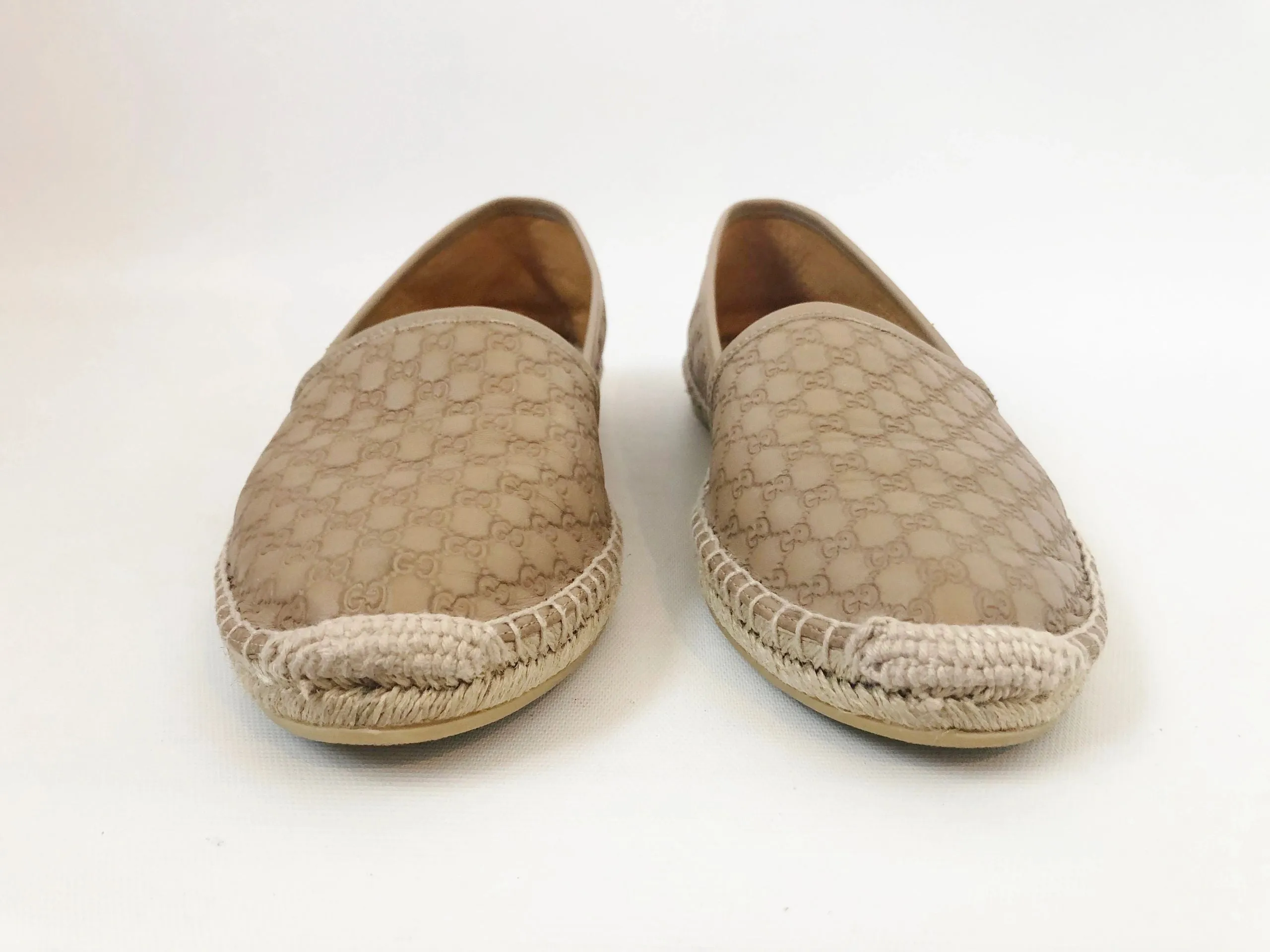 NEW Gucci Leather Espadrille Size 40 It (10 Us)