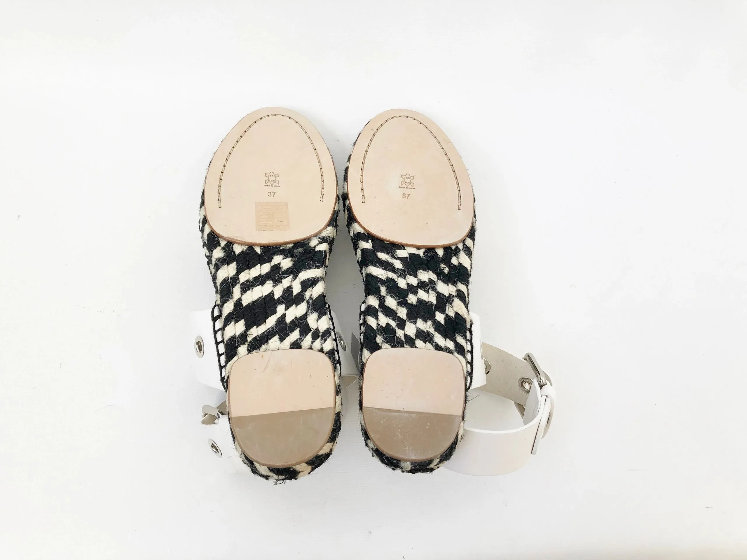 NEW Proenza Schouler Ankle Strap Espadrille Size 7