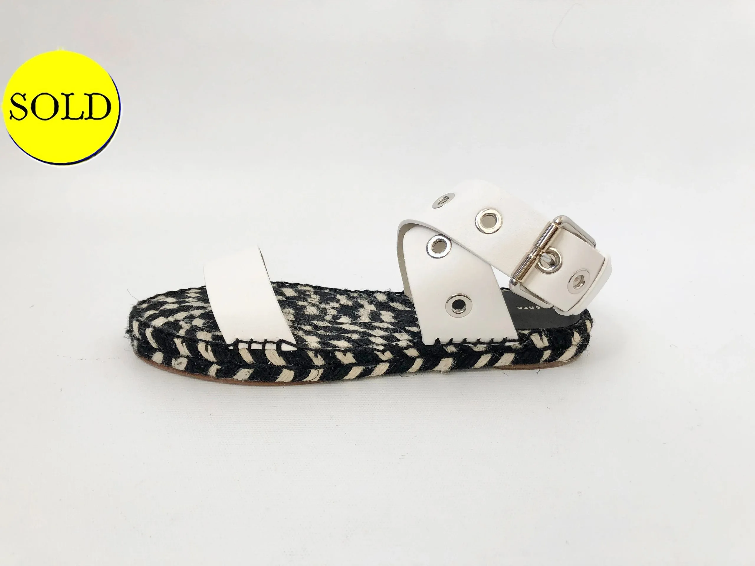 NEW Proenza Schouler Ankle Strap Espadrille Size 7