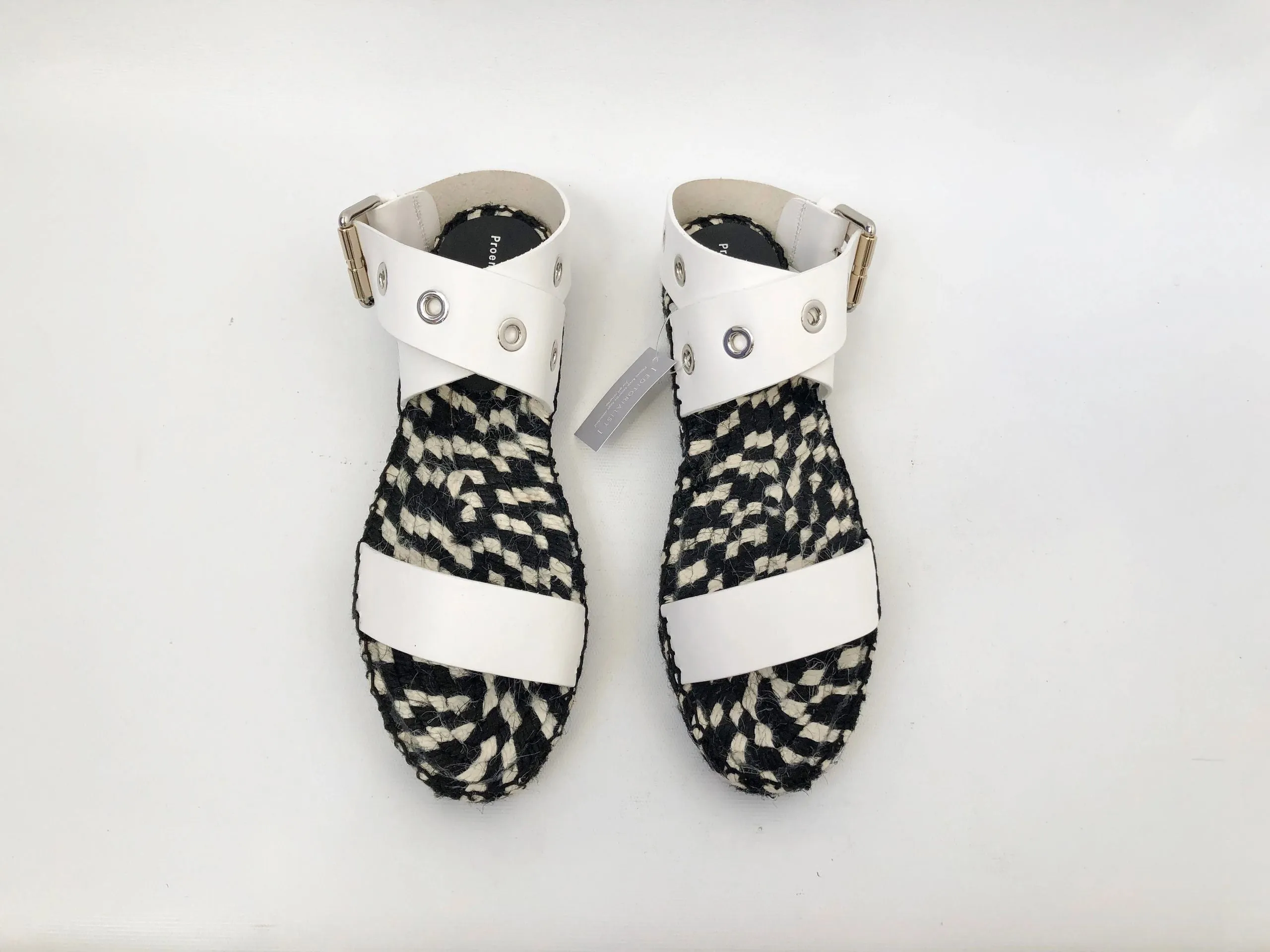 NEW Proenza Schouler Ankle Strap Espadrille Size 7