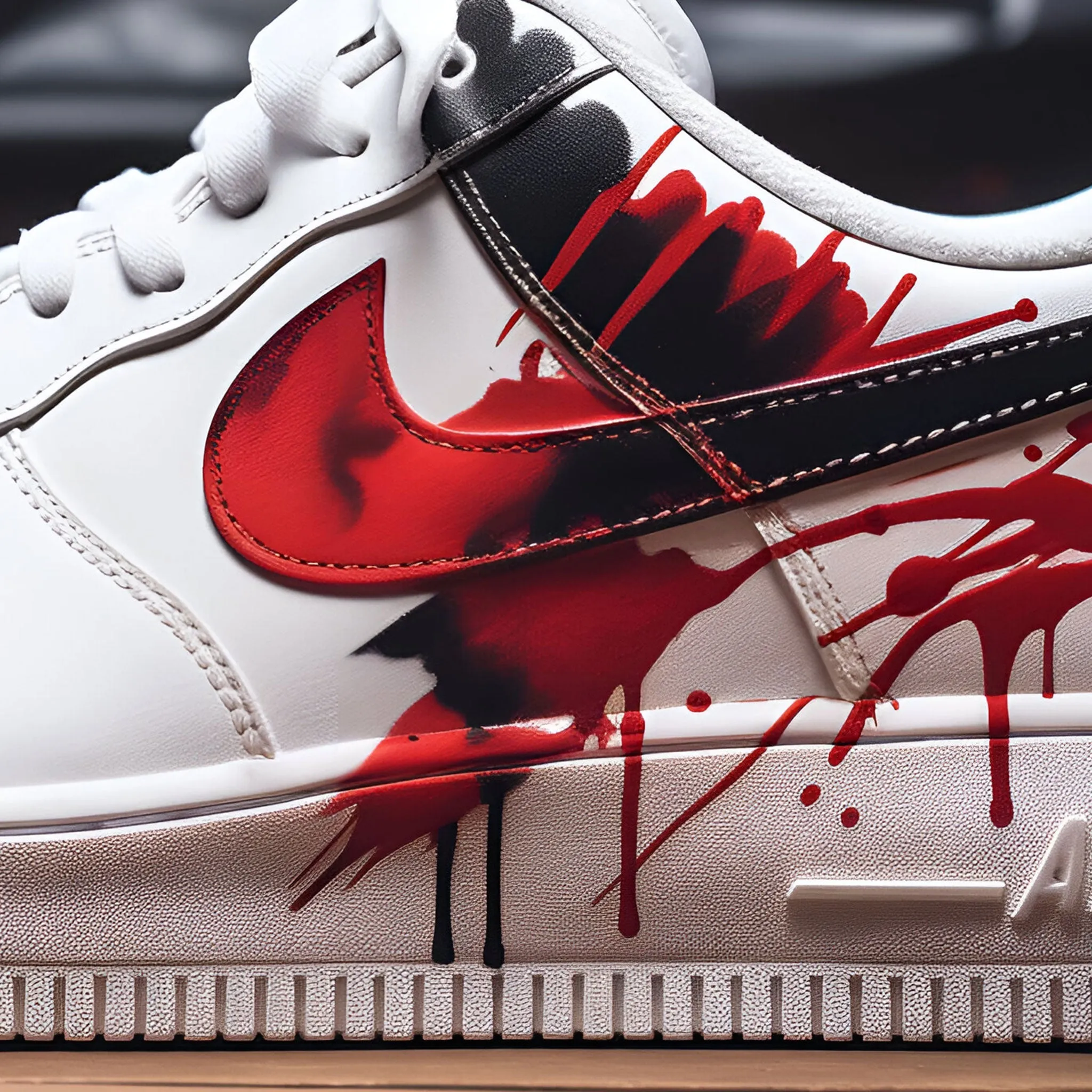 Nike Air Force 1 Custom Sneakers | Shinobi III