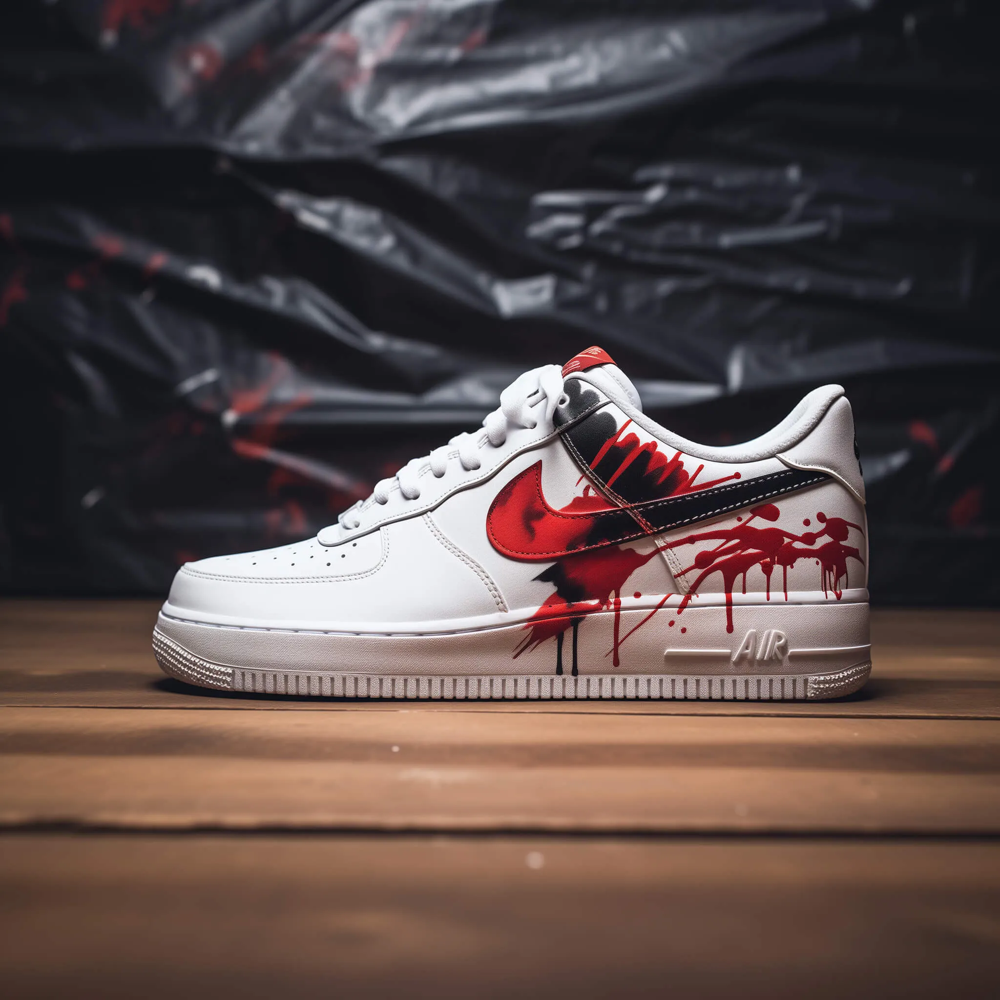Nike Air Force 1 Custom Sneakers | Shinobi III