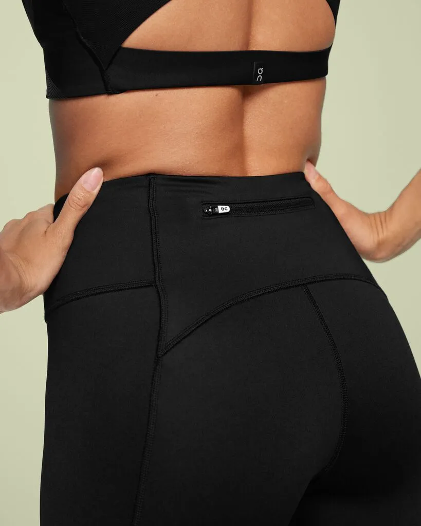 On Women Performance Tights 7/8 - Black