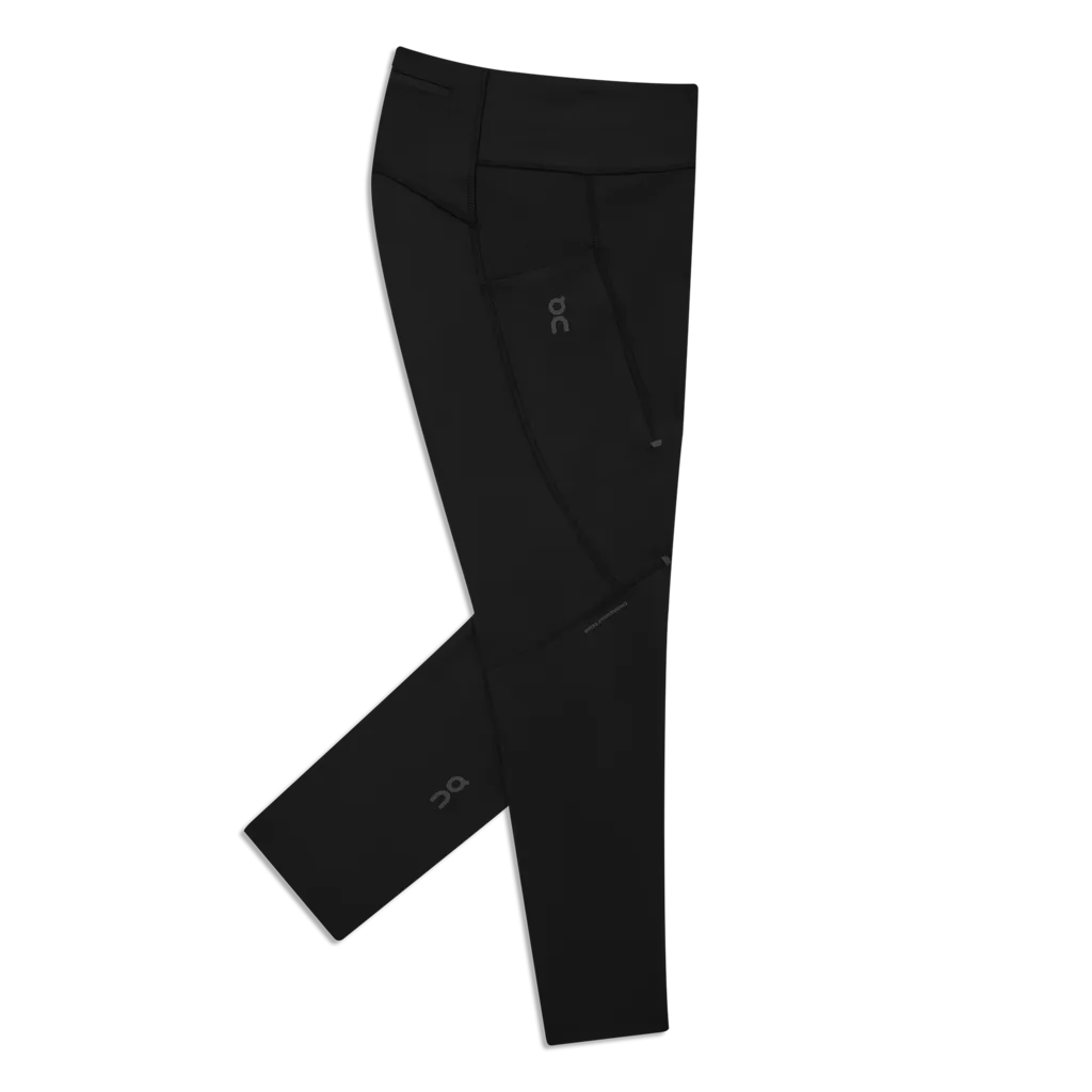 On Women Performance Tights 7/8 - Black