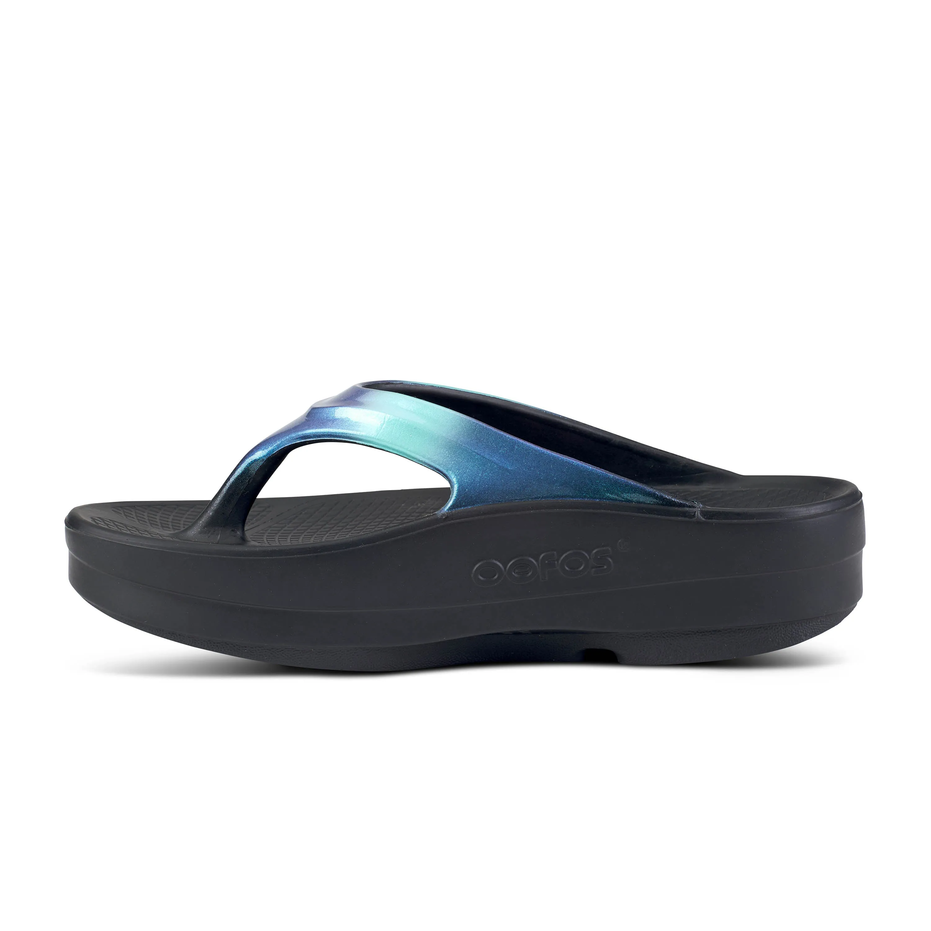 Oofos | OOmega OOlala Luxe Sandal | Womens | Atlantis