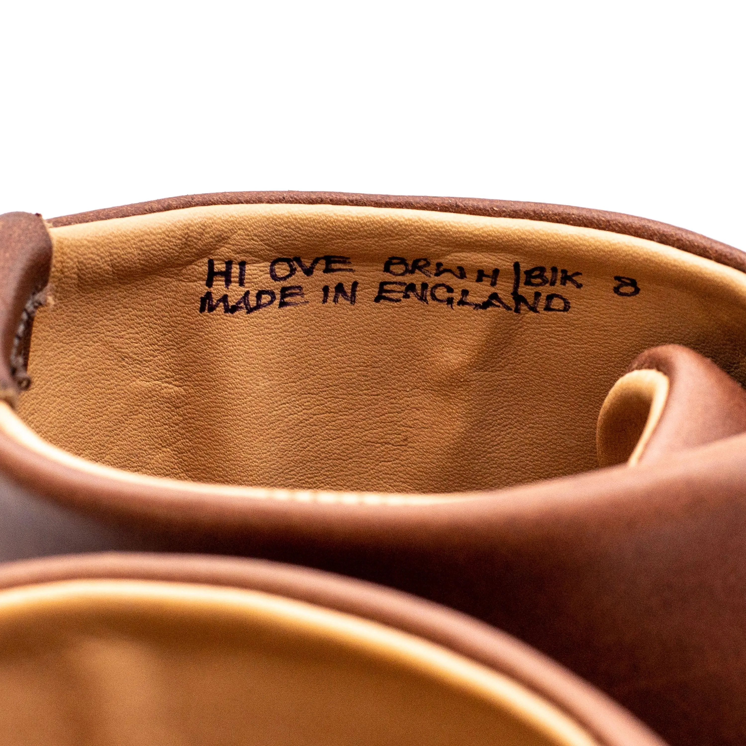 Overstone Hi Derby - Horween Brown Chromexcel