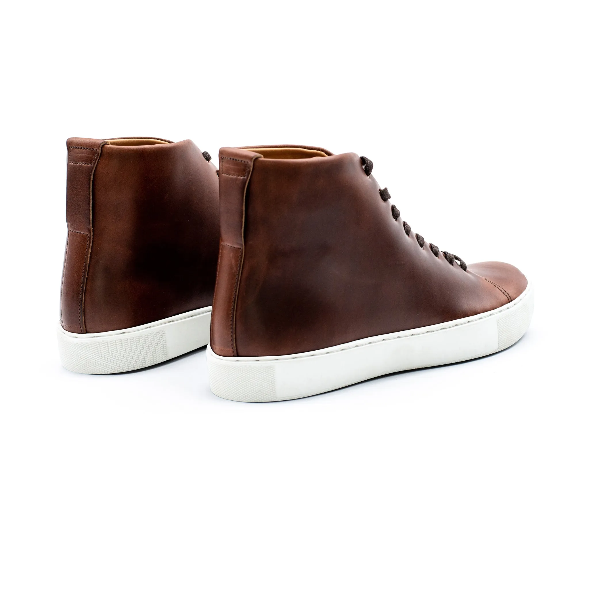 Overstone Hi Derby - Horween Brown Chromexcel