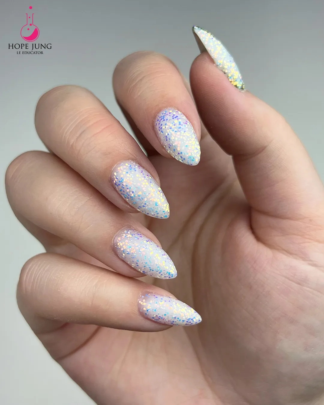 P  Mother of Pearl Glitter Gel Polish 10 ml
