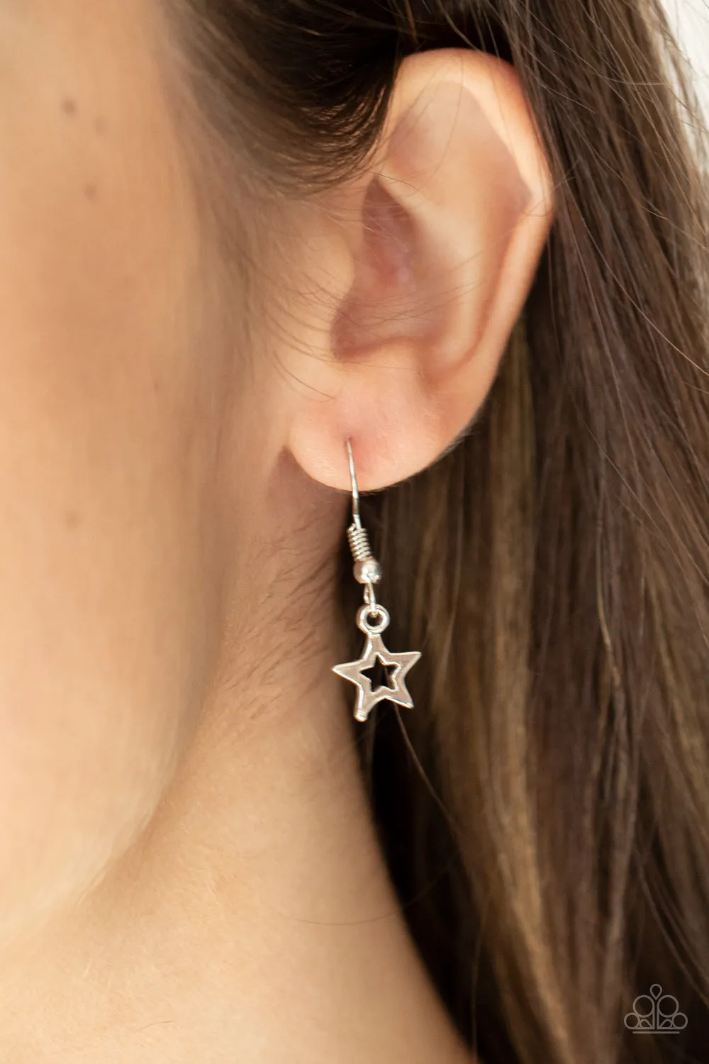 Paparazzi - Proudly Patriotic - Red Star Necklace