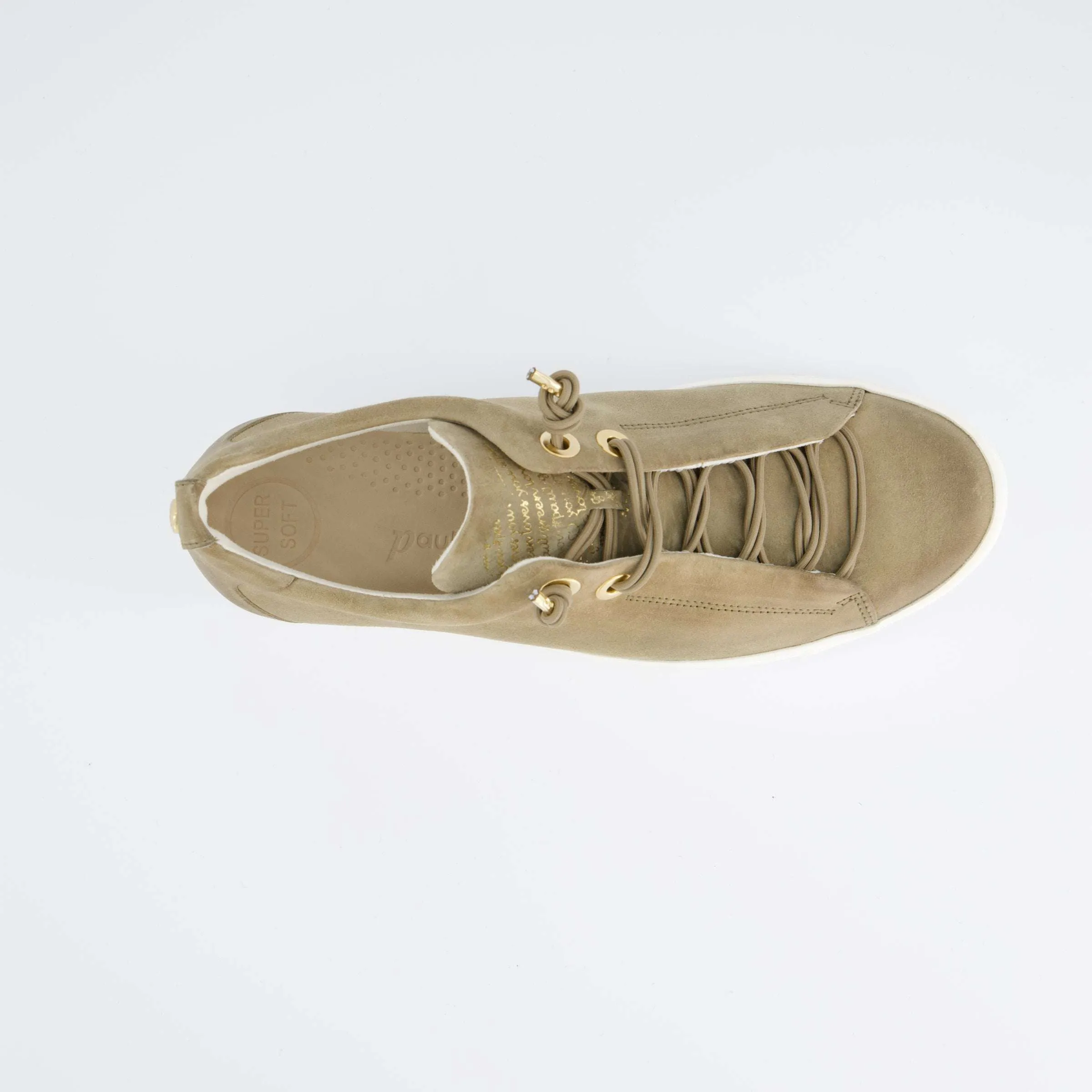 Paul Green Suede Platform Trainer |5017357