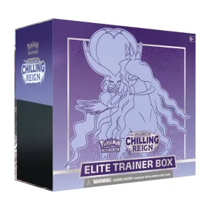 Pokemon Sword & Shield Chilling Reign | Elite Trainer Box | Shadow Rider Calyrex