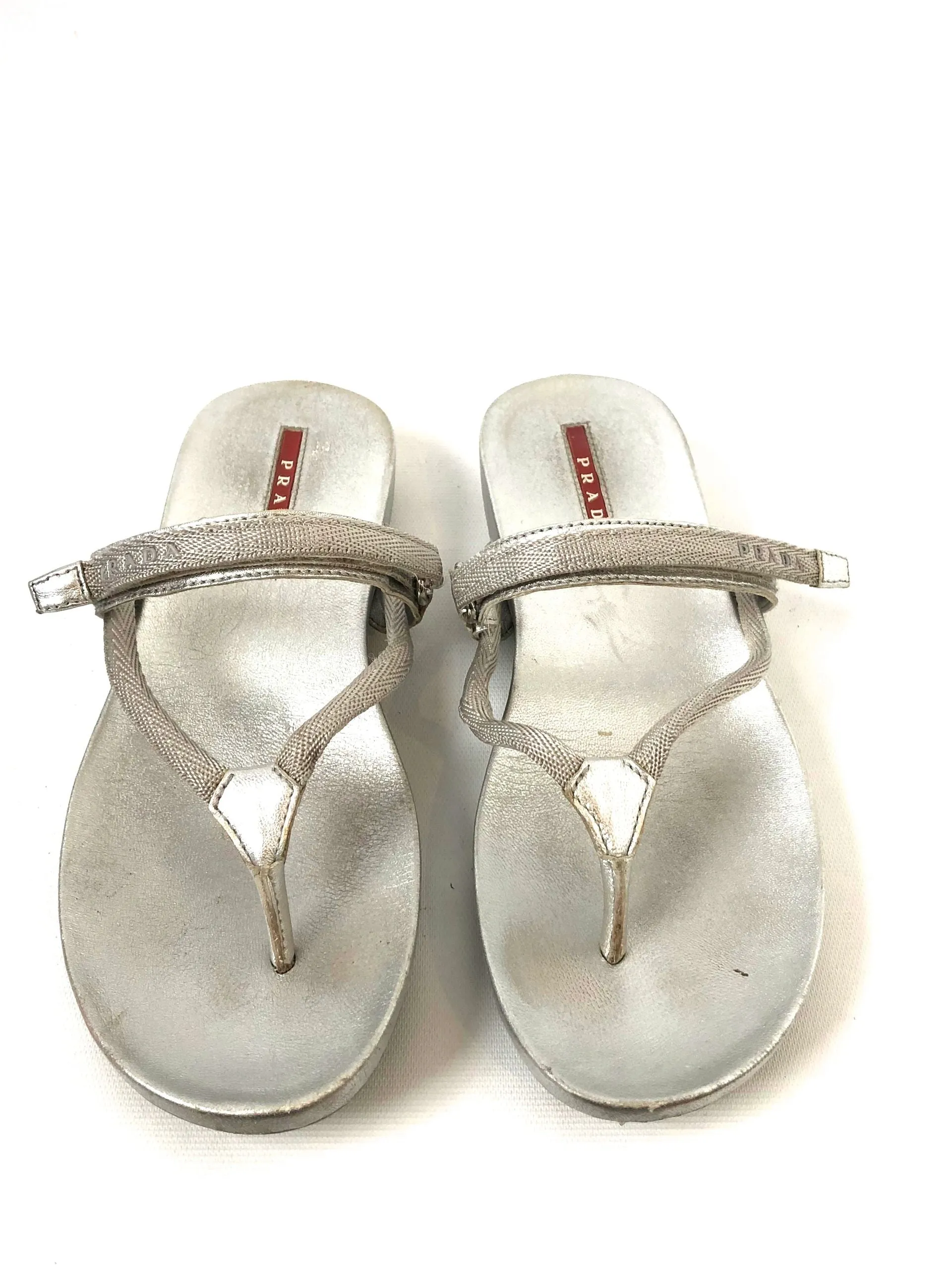 Prada Flip Flop Size 38 It (8 Us)