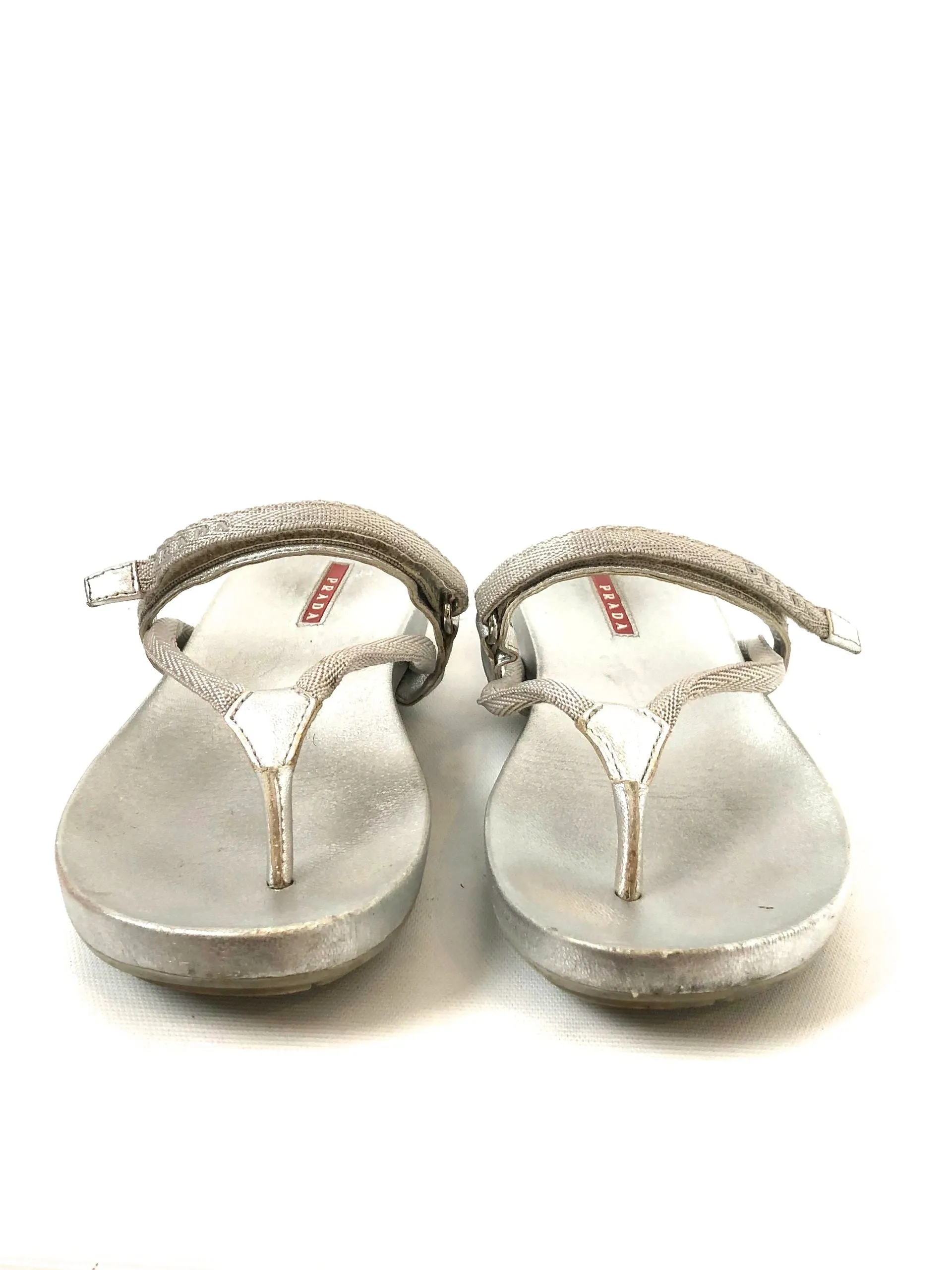 Prada Flip Flop Size 38 It (8 Us)