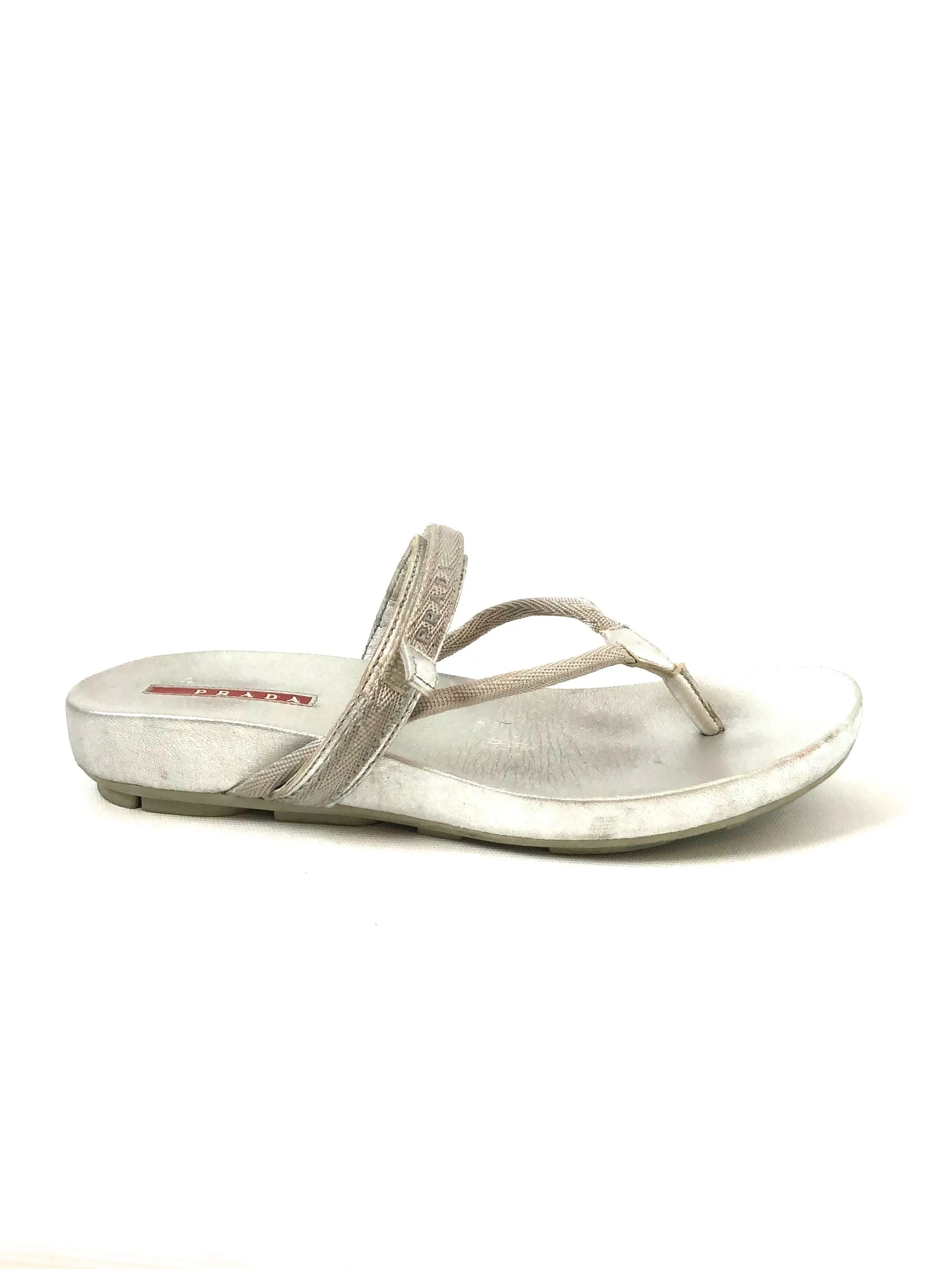 Prada Flip Flop Size 38 It (8 Us)