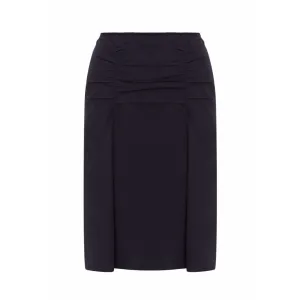 Prada navy cotton skirt Size 6UK