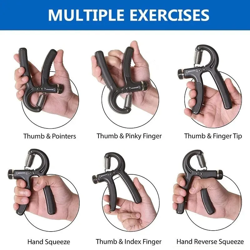 Professional R-Shaped Spring Grip - Wrist and Arm Strength Trainer