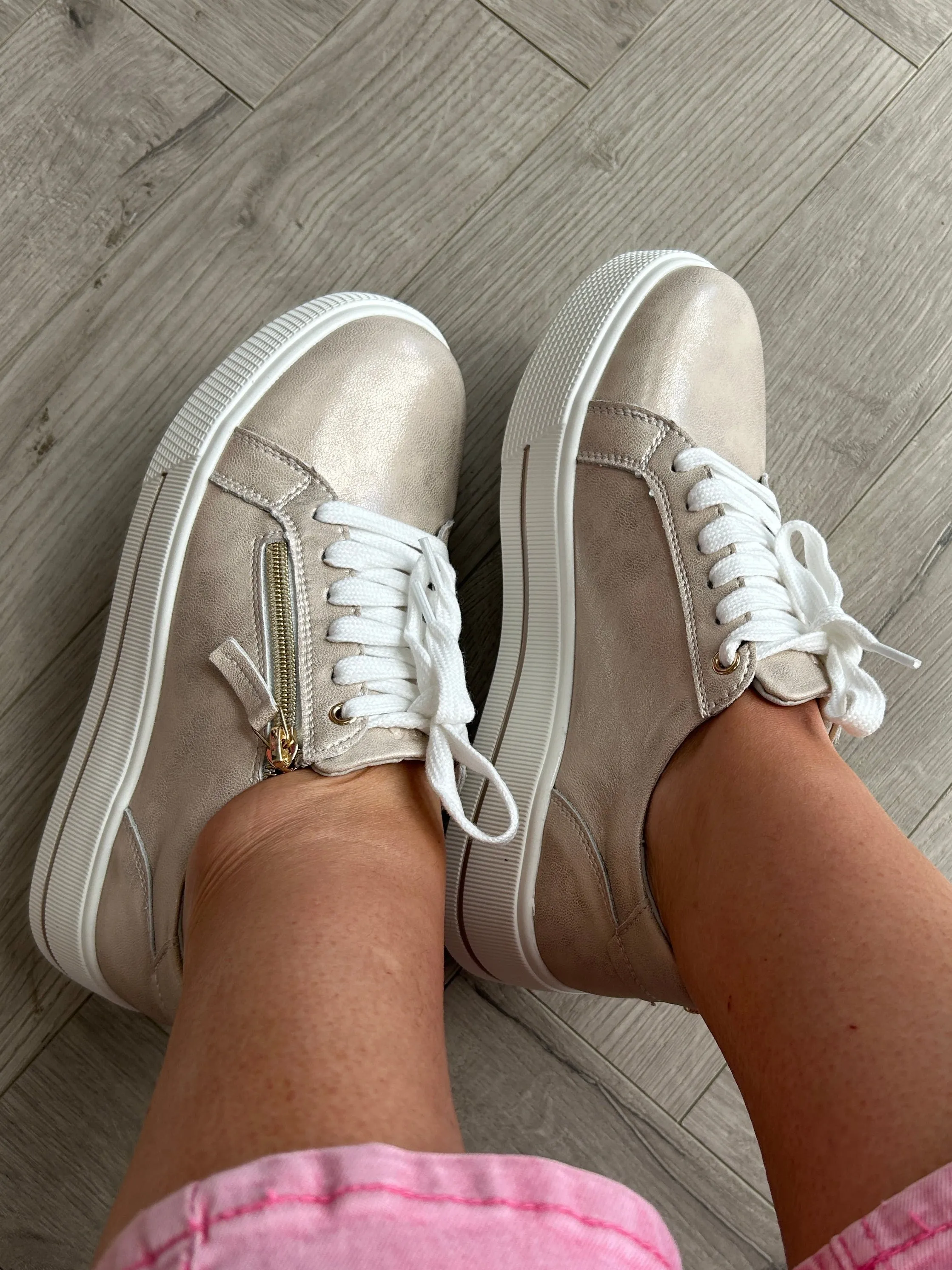 Ravenna Metallic Trainer