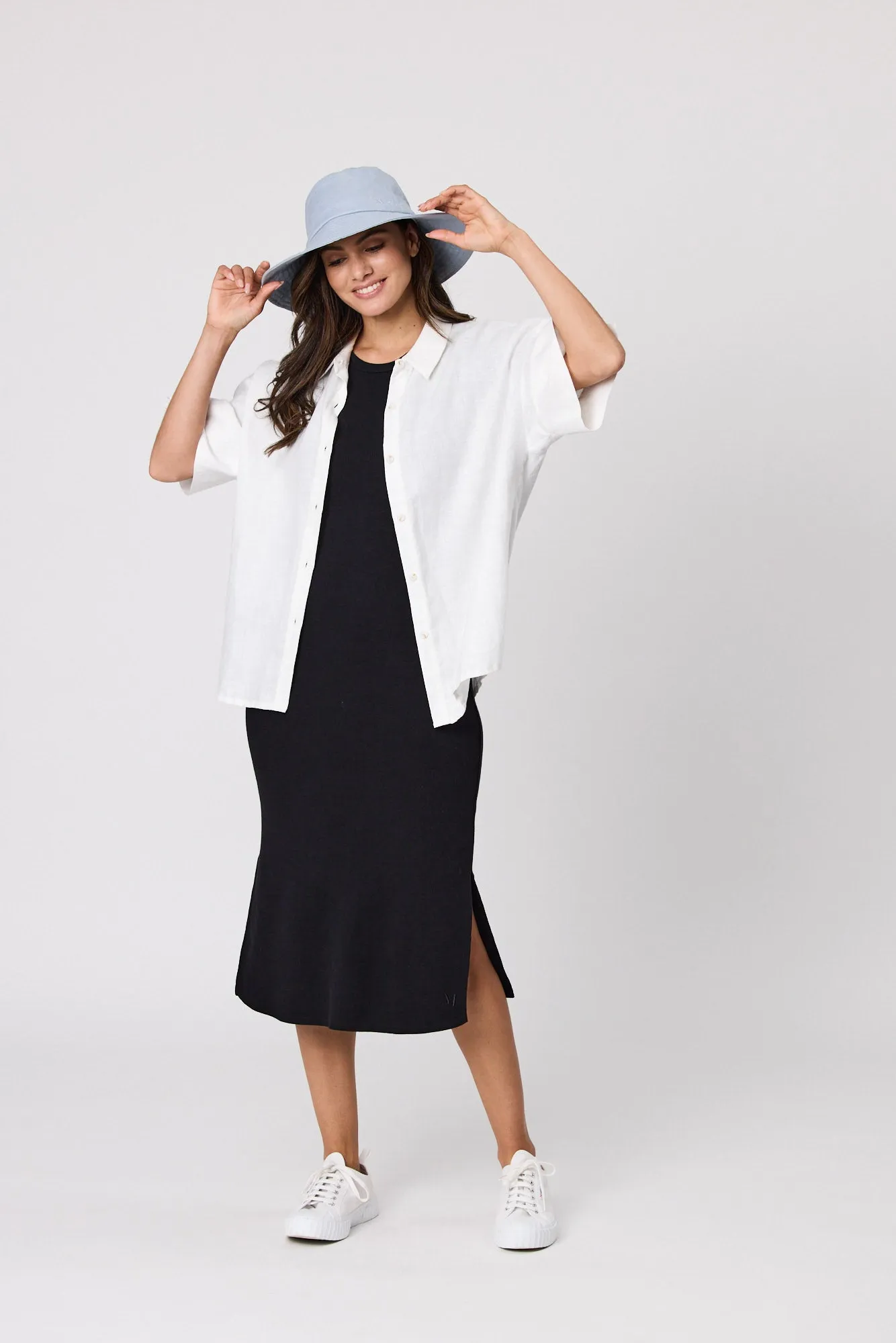 Ready Rib Dress - Black
