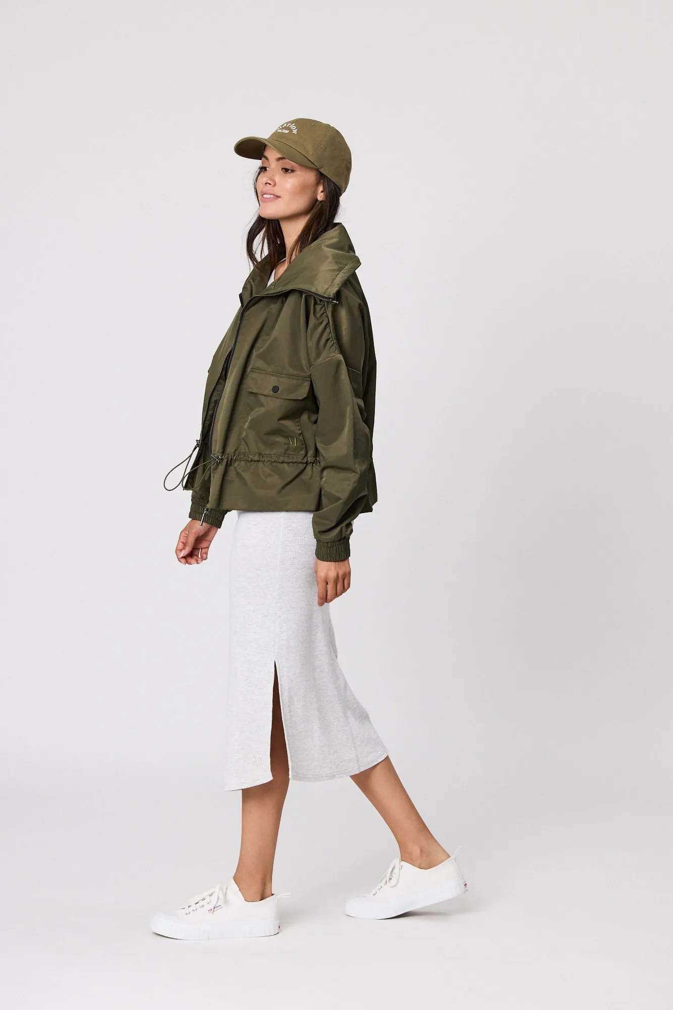 Ready Rib Dress - Oatmeal