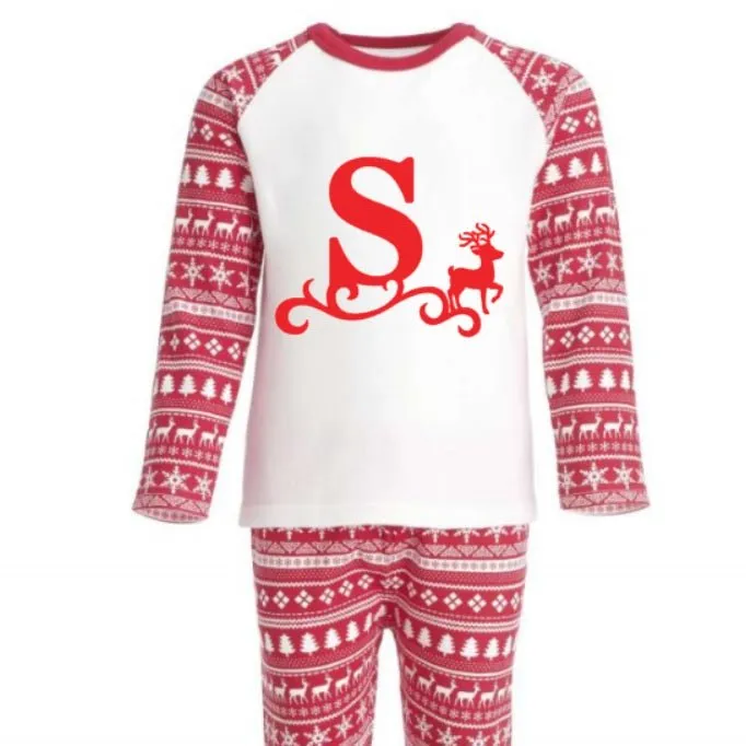 Red and White Long Sleeve Top - Why not Personalise me!