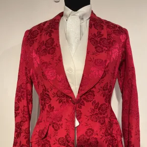 Red Daycoat with Roses