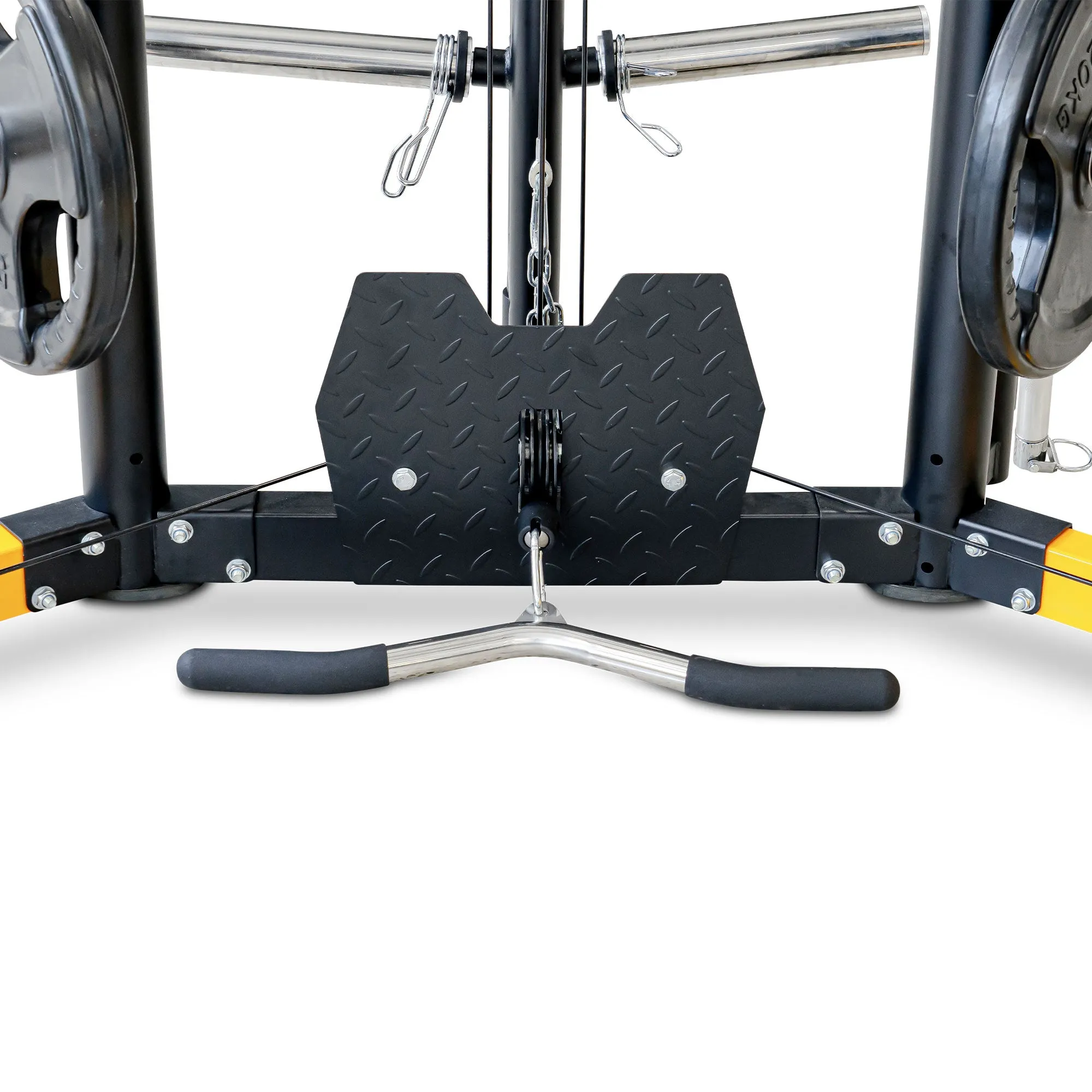 Reeplex Cbt-PL Multi Station Gym   Fid Bench   Leg Press   100kg Weight Plates   Olympic Barbell