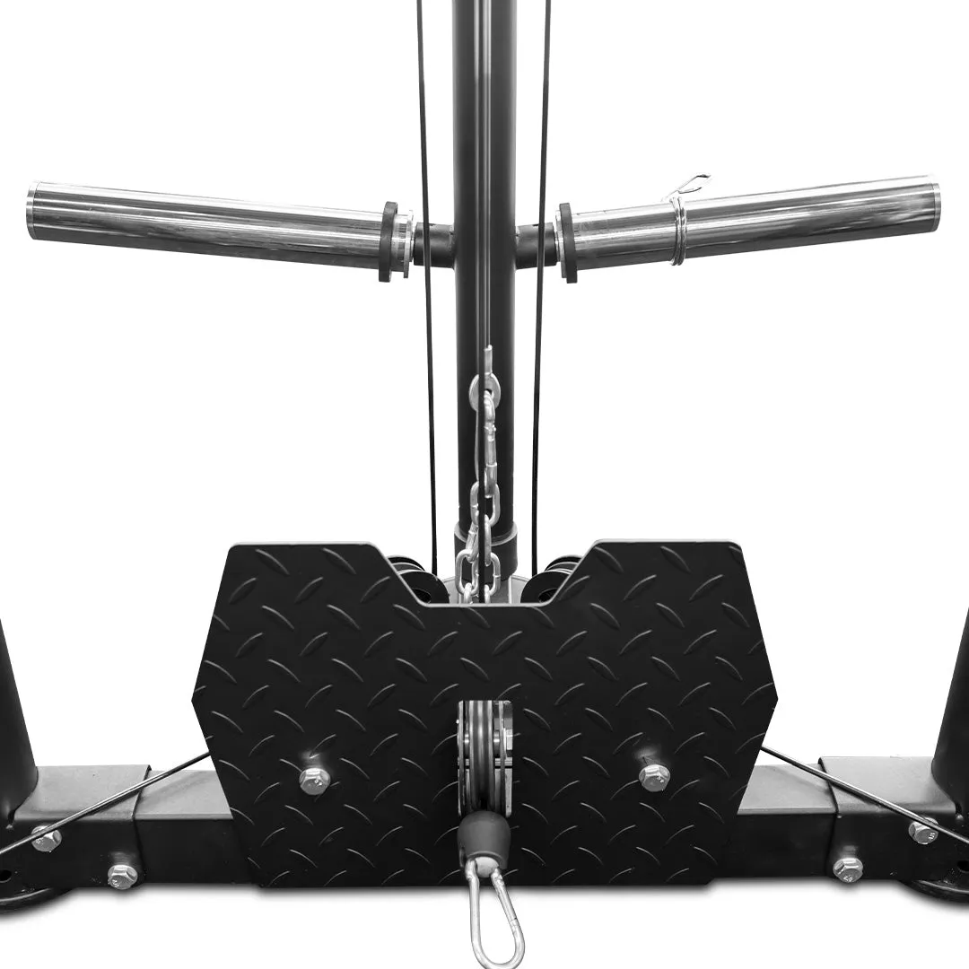 Reeplex Cbt-PL Multi Station Gym   Fid Bench   Leg Press   100kg Weight Plates   Olympic Barbell