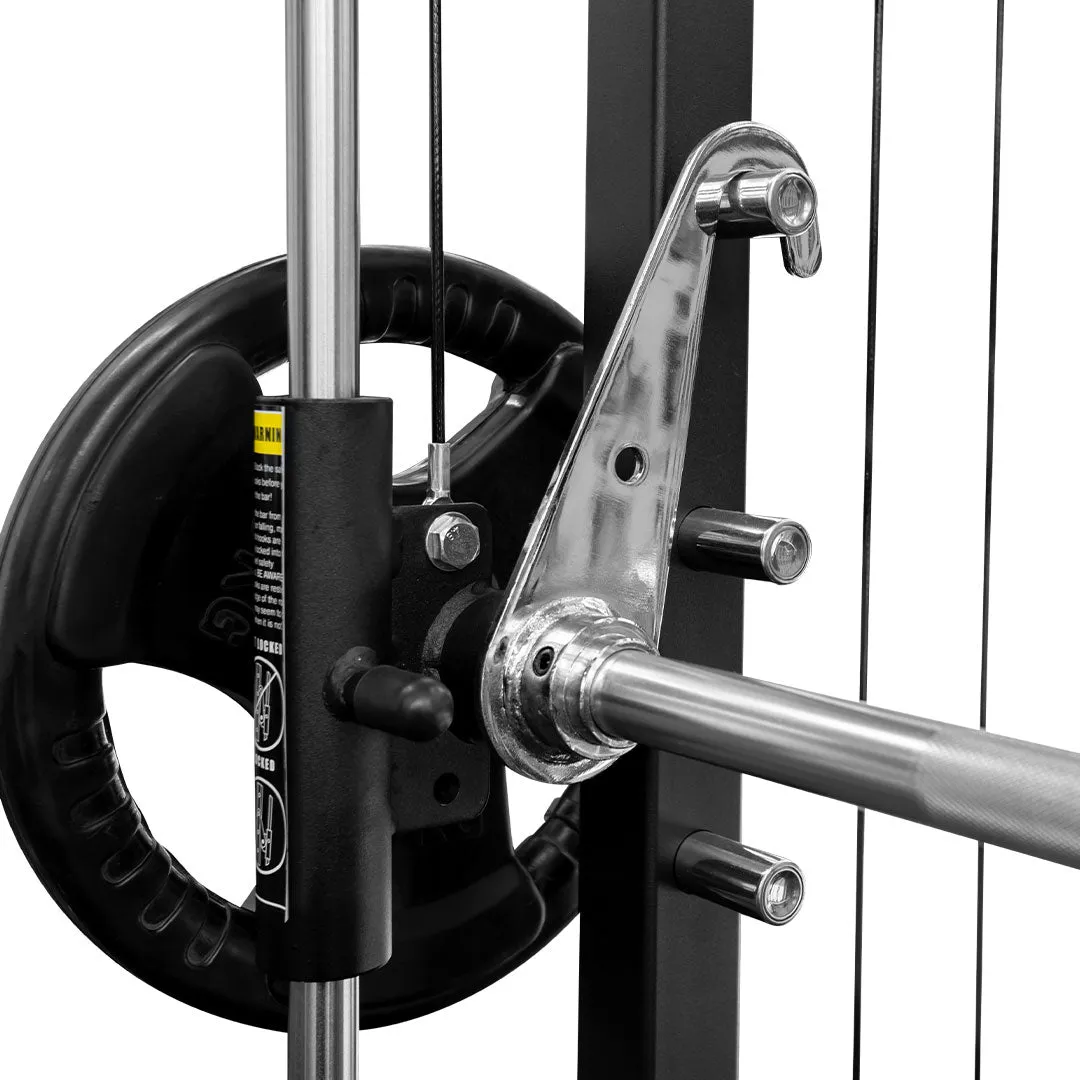 Reeplex Cbt-PL Multi Station Gym   Fid Bench   Leg Press   100kg Weight Plates   Olympic Barbell