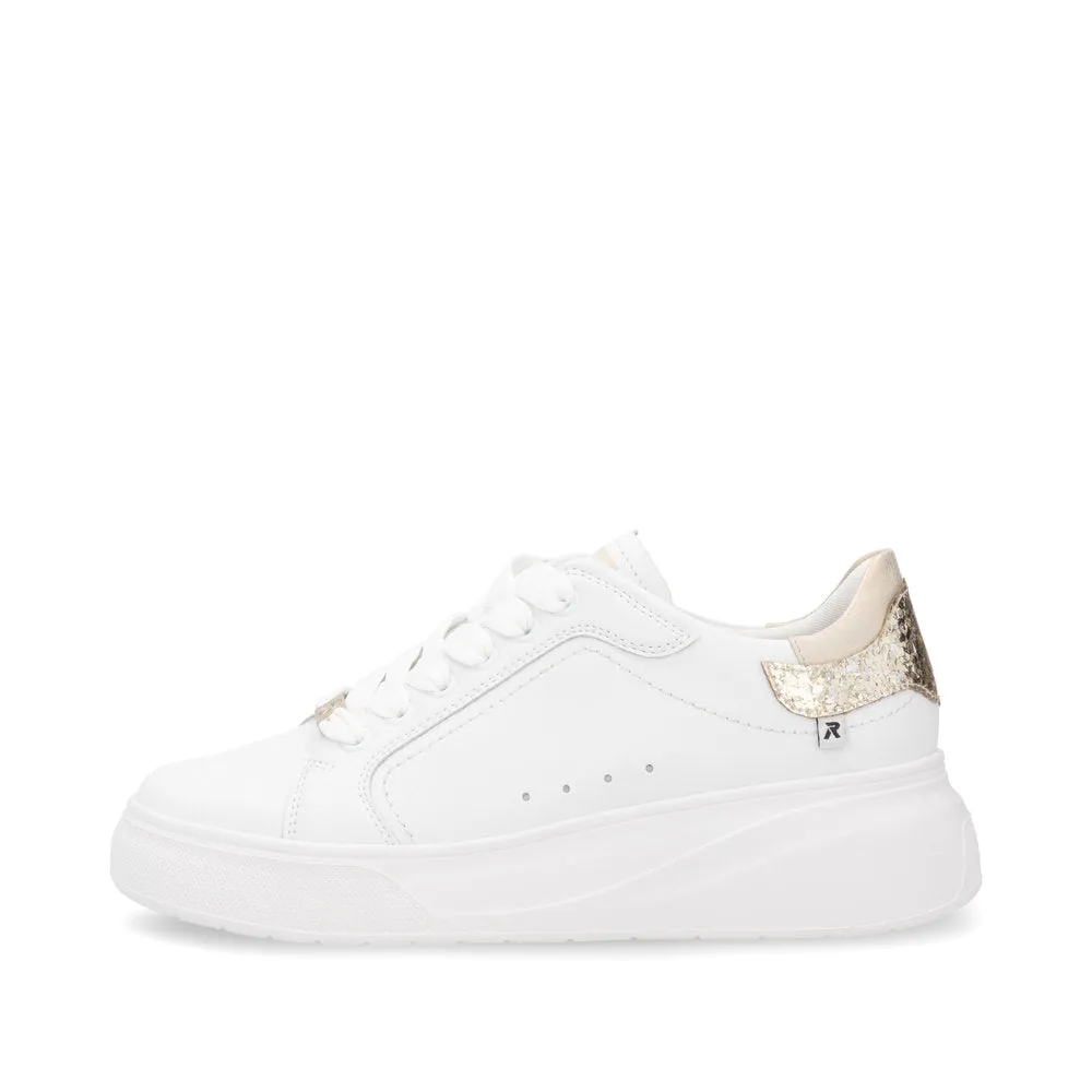 Rieker Sport Trainer White Gold
