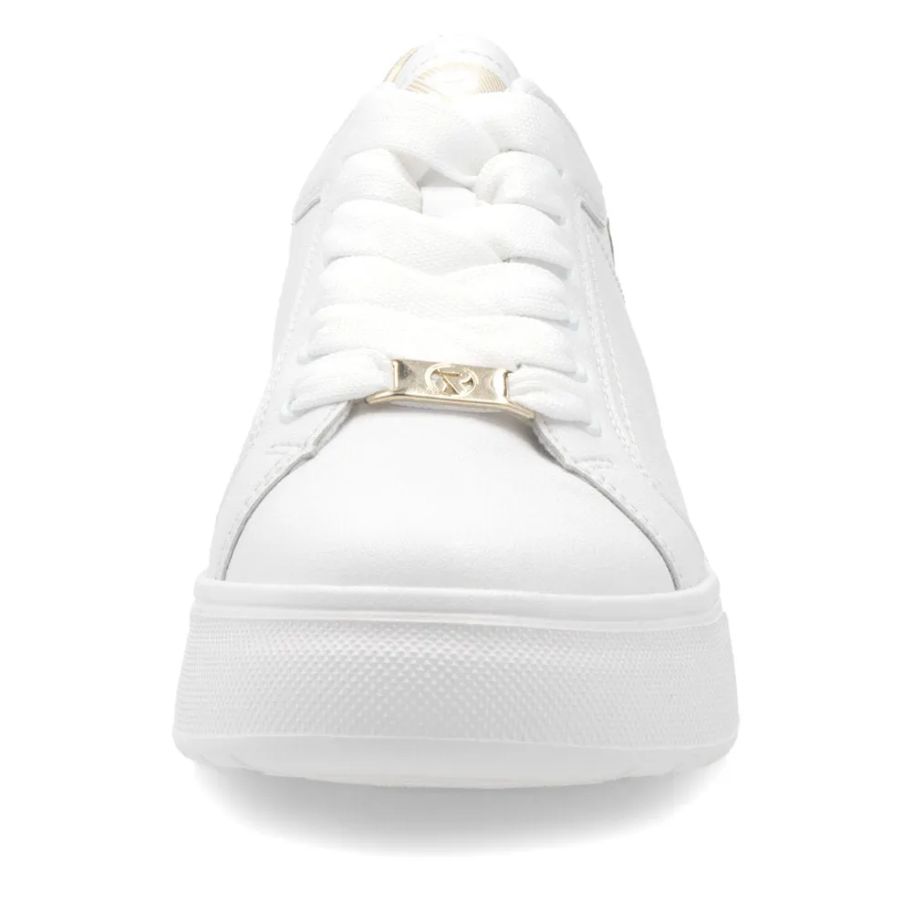 Rieker Sport Trainer White Gold