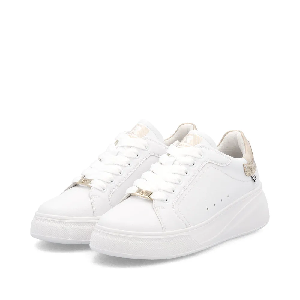 Rieker Sport Trainer White Gold
