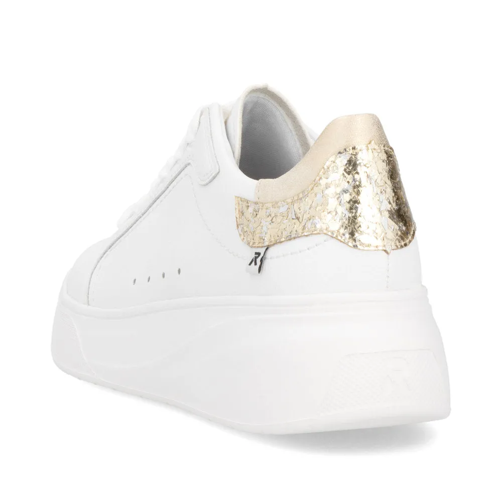 Rieker Sport Trainer White Gold