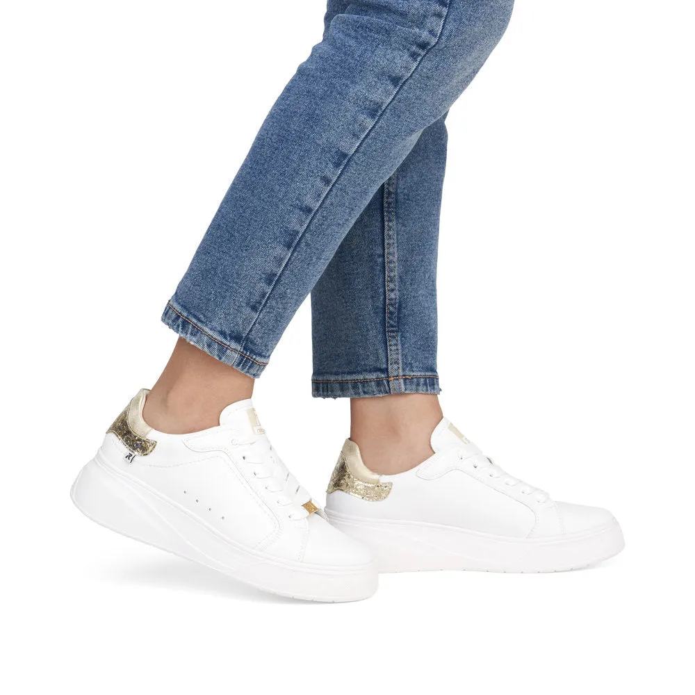 Rieker Sport Trainer White Gold
