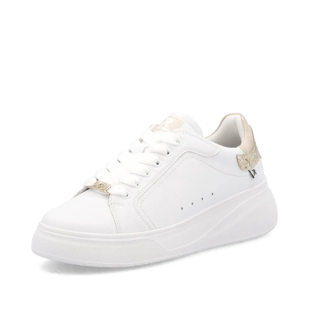 Rieker Sport Trainer White Gold