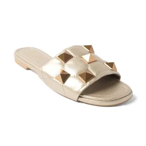 ROCKSTUD GOLD FLATS