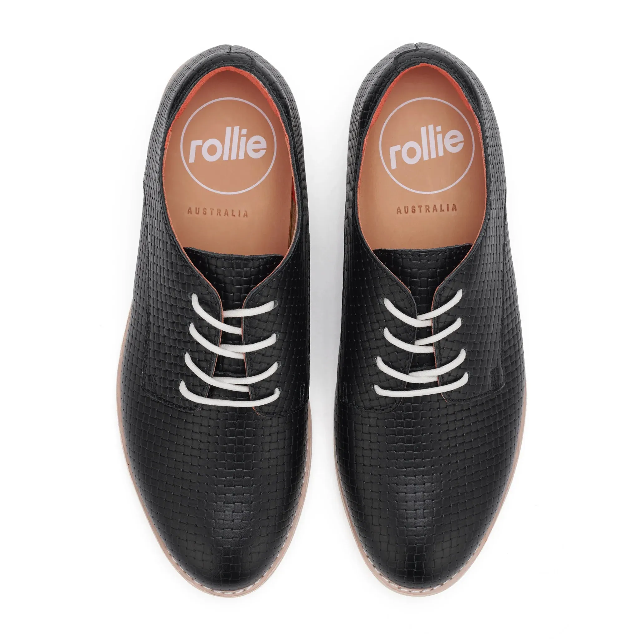 Rollie Derby Embossed Black