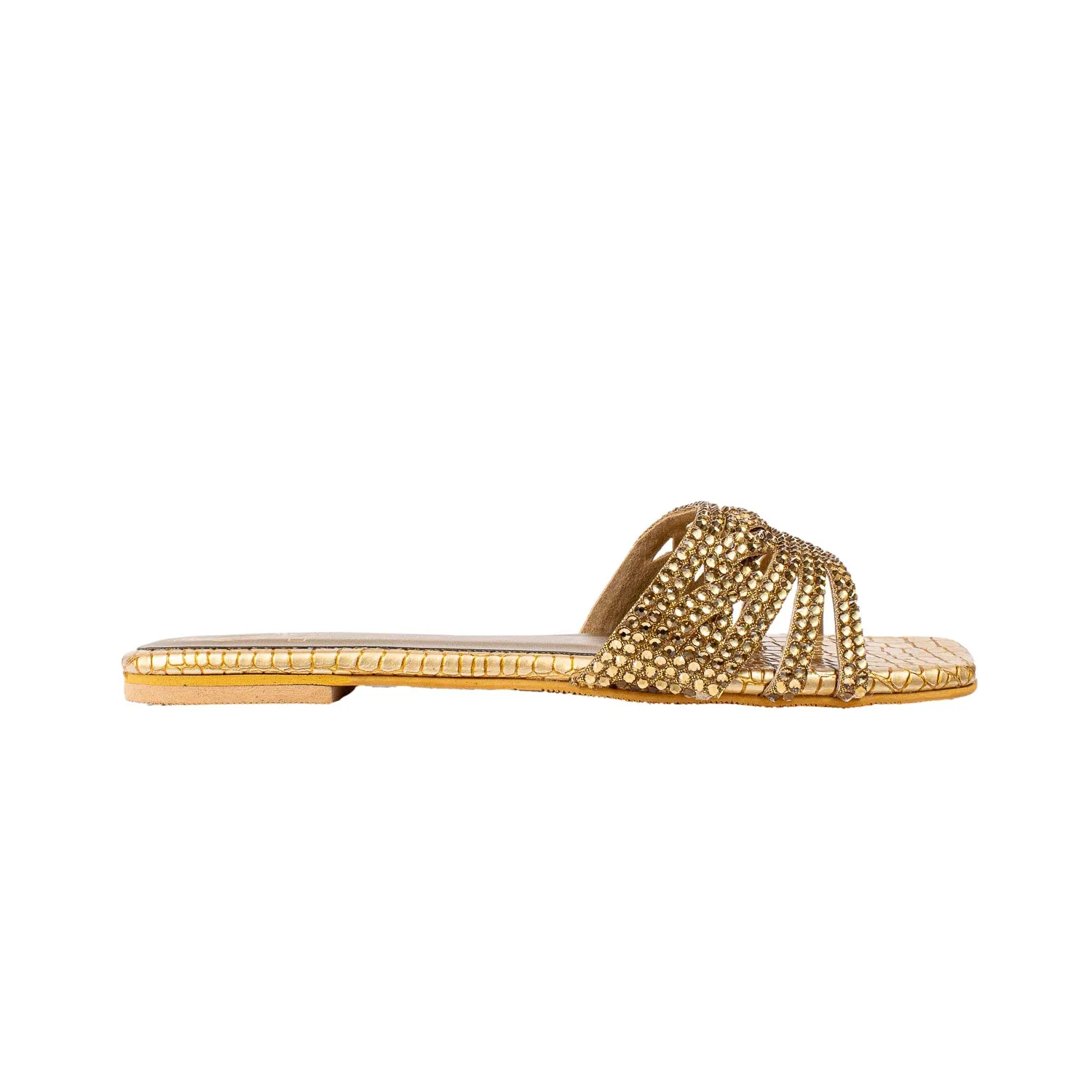 Salwa Flats S84F - Gold