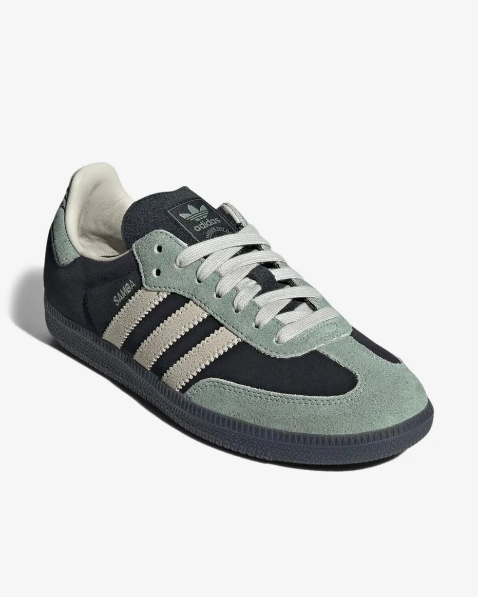 SAMBA OG - BLACK/SILVER GREEN