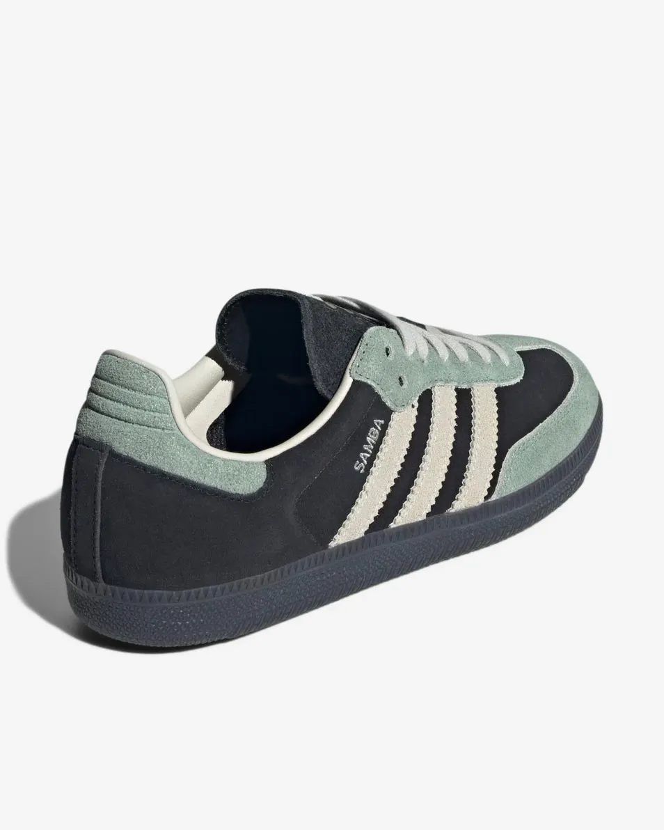 SAMBA OG - BLACK/SILVER GREEN