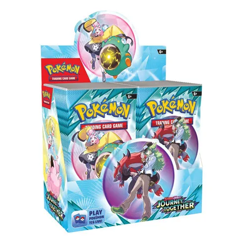 Scarlet & Violet Journey Together Booster Box X 6 POKEMON TCG