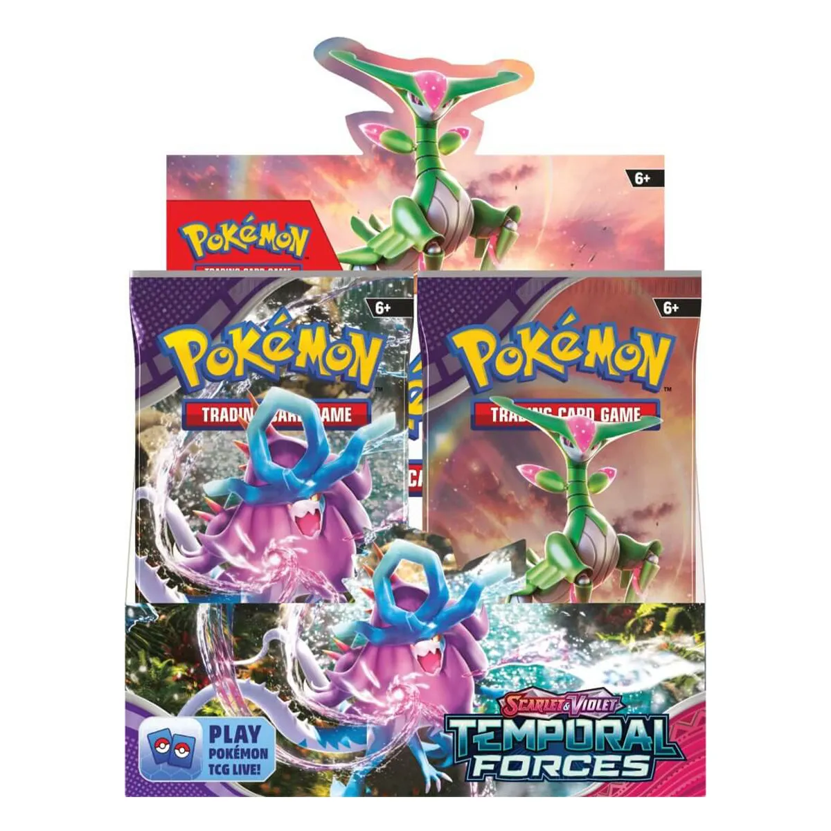 Scarlet & Violet Temporal Forces Booster Box POKEMON TCG