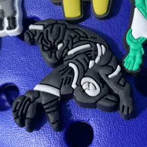 SHOE CHARMS - ACTION BLACK PANTHER