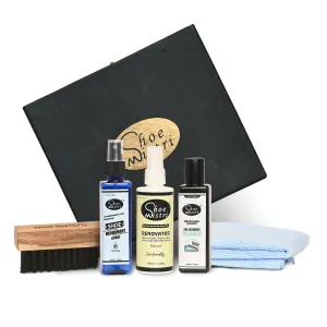 Shoe Mistri Sneaker Care Kit | Pack Of Ultimate Shoe Cleaner, Renovator, Shoe Deodorant, and Sneaker Brush with Microfiber Towel