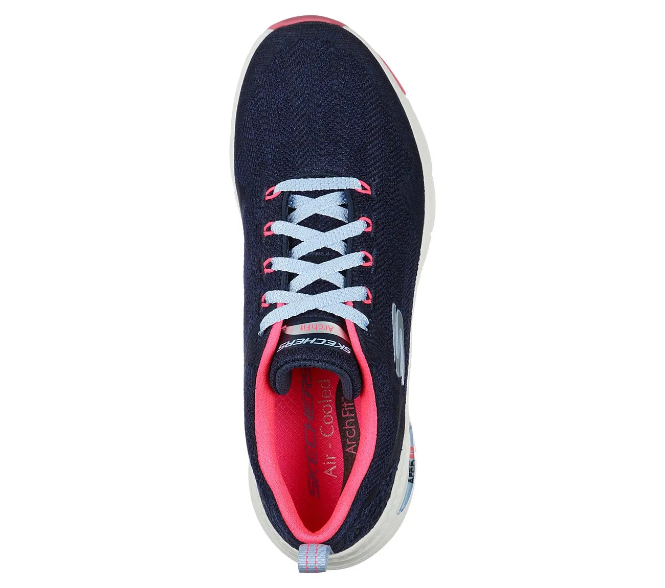 Skechers Comfy Wave 149414 Arch Fit Sneakers für Damen mit weiter Passform