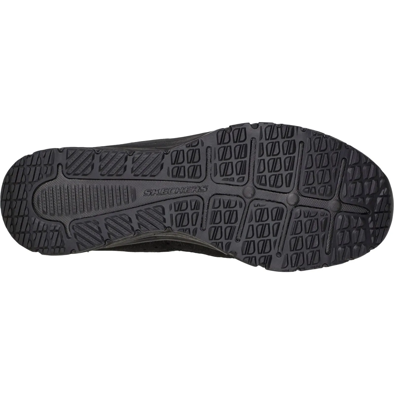 Skechers (GAR104281) Women's Gratis Sport Live Golden Trainers in Black 3 to 8